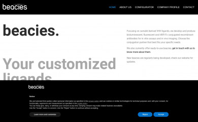 beacies.com screenshot
