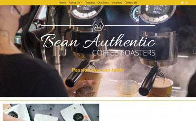 beanauthentic.co.za screenshot