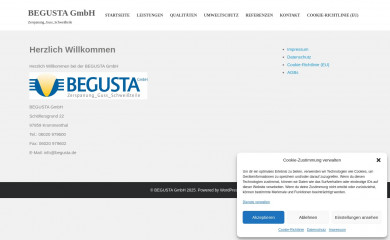 begusta.de screenshot