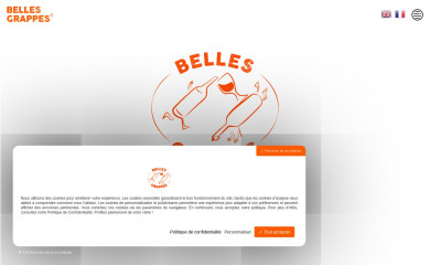 bellesgrappes.fr screenshot