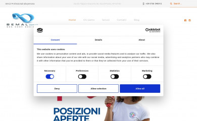 bemalservizi.it screenshot