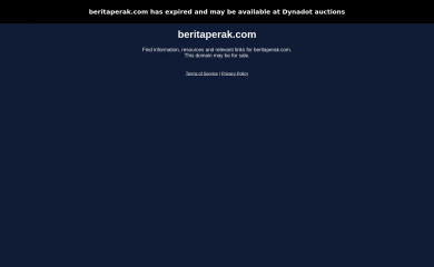 beritaperak.com screenshot