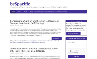 bespacific.com screenshot