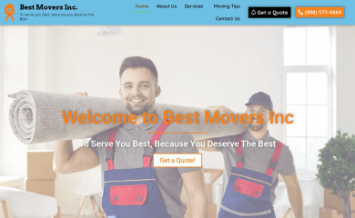 bestmoversinc.com screenshot