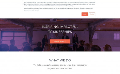 besttraineeship.com screenshot