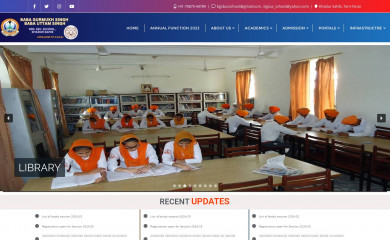 bgsbusschool.in screenshot