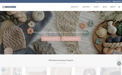 bhookedcrochet.com screenshot
