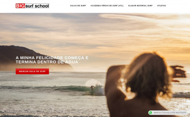 bigsurfschool.pt screenshot