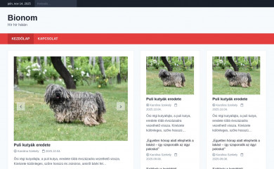 bionom.hu screenshot