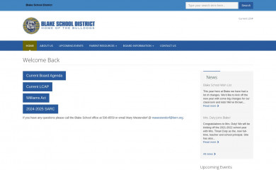 blakesd.org screenshot