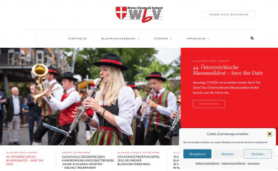 blasmusik-wien.at screenshot
