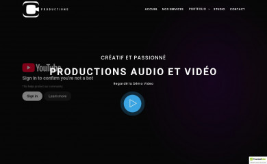 bloccproductions.com screenshot