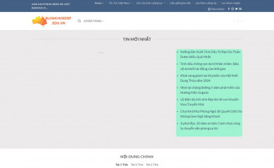 blogkhoedep.edu.vn screenshot