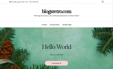blogsretro.com screenshot
