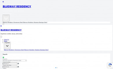 bluewayresidency.com screenshot