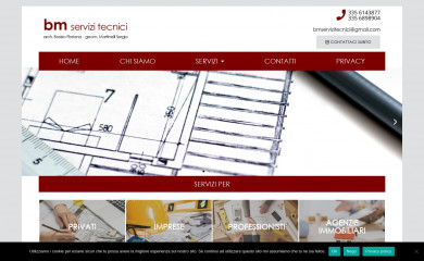 bmservizitecnici.com screenshot