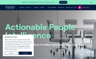 boardex.com screenshot