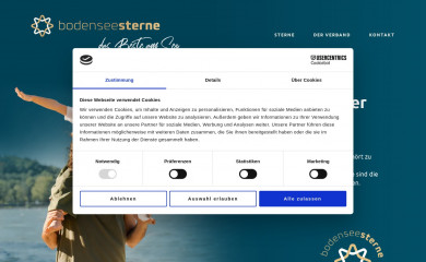 bodenseesterne.com screenshot