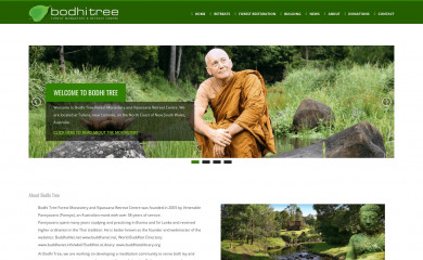 bodhitreemonastery.org screenshot