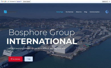 bosphoregroup.com screenshot