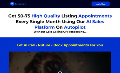 botomize.com screenshot