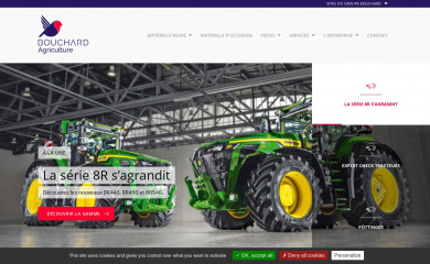 bouchard-agriculture.com screenshot