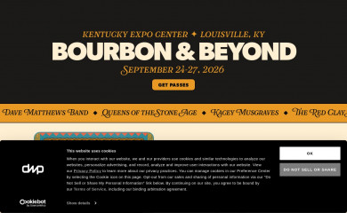 bourbonandbeyond.com screenshot