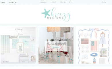 breezy-designs.com screenshot