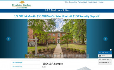 broadviewgardens.com screenshot