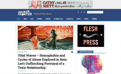 brokenfrontier.com screenshot