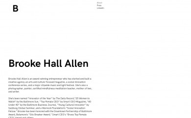 brookehall.io screenshot