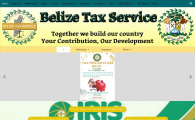 bts.gov.bz screenshot