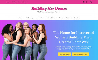 buildingherdream.com screenshot