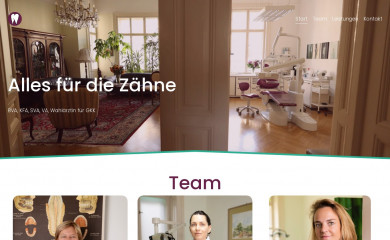 burian-zahn.at screenshot