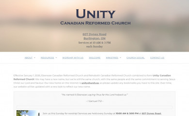 burlingtonebenezer.ca screenshot