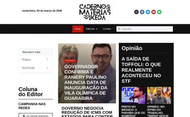 cadernodematerias.com screenshot