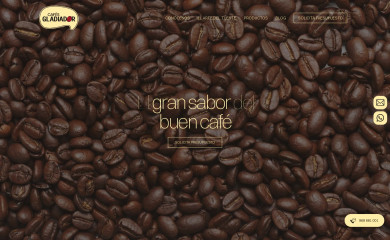 cafesgladiador.com screenshot
