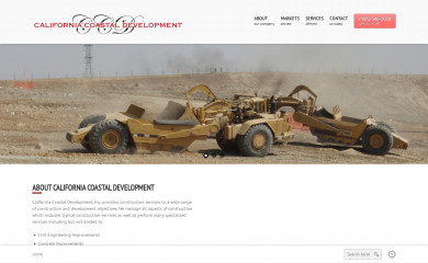 calcoastdev.com screenshot