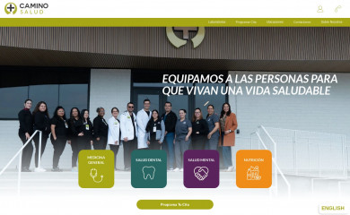 caminohealthcenter.com screenshot