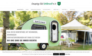 camping-club-zollernalb.de screenshot