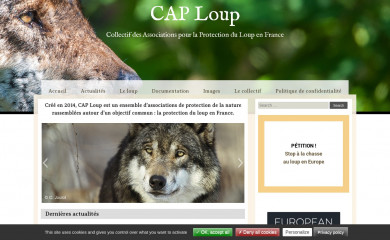 cap-loup.fr screenshot