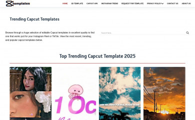 capcuttemplate.co.in screenshot