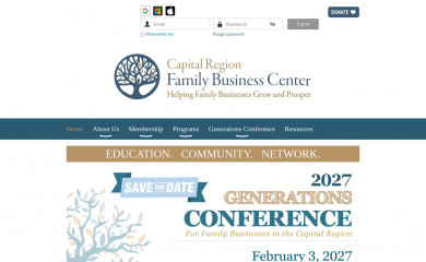 capfamilybus.org screenshot