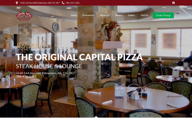 capitalpizza.ca screenshot
