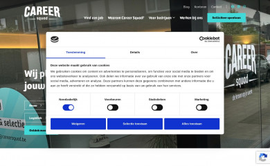 careersquad.be screenshot