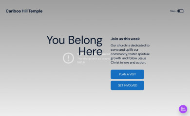 cariboohill.ca screenshot