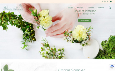 carinefleurs.fr screenshot
