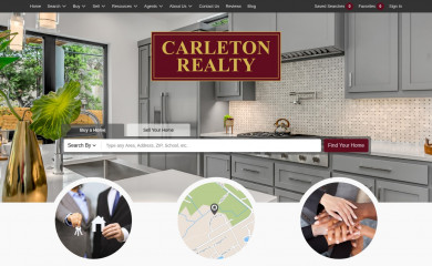 carletonrealty.com screenshot