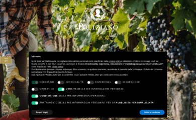 carlettipoliziano.com screenshot