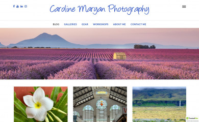 carolinemaryan.com screenshot